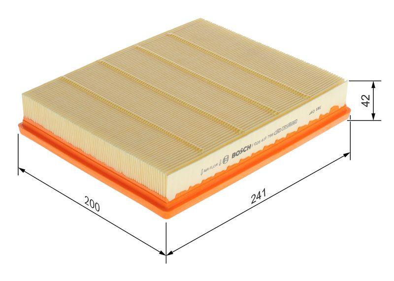 Filtre à air BOSCH F026400786