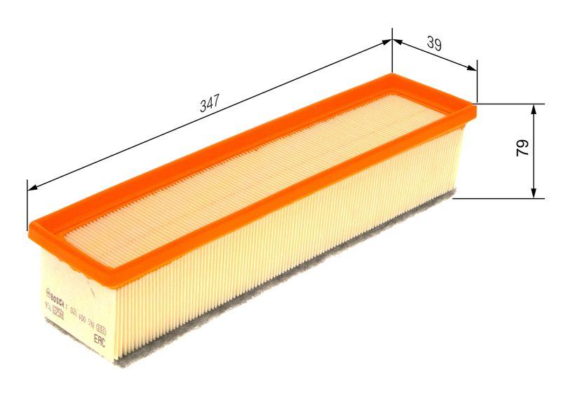 Filtre à air BOSCH F 026 400 598
