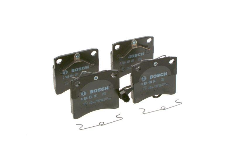 Kit de plaquettes de frein, frein à disque BOSCH 0 986 494 041