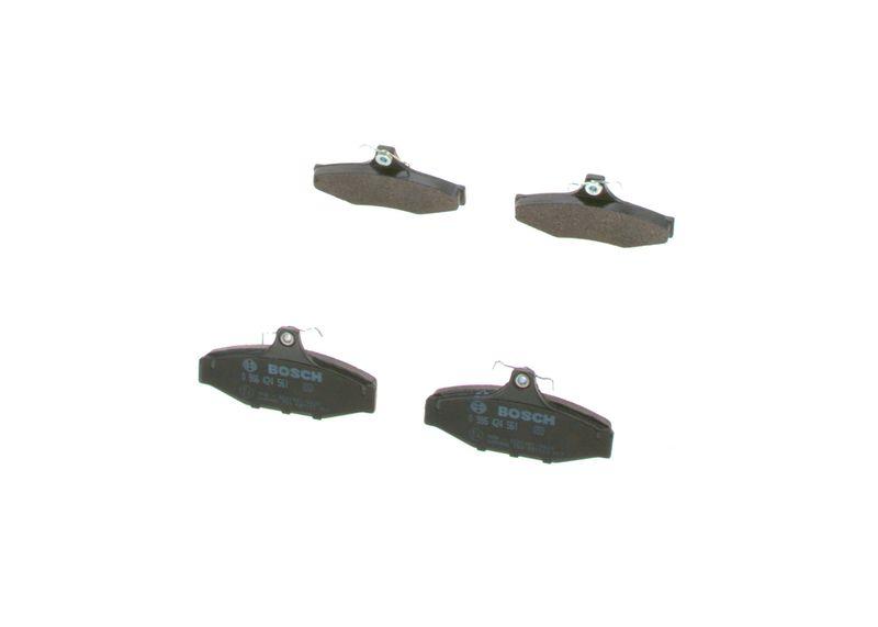 Kit de plaquettes de frein, frein à disque BOSCH 0 986 424 561