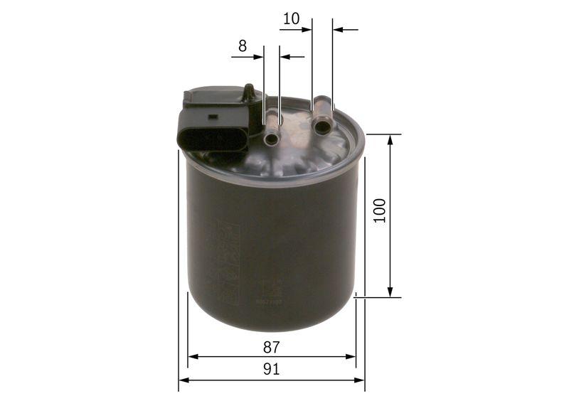 Filtre à carburant BOSCH F026402842
