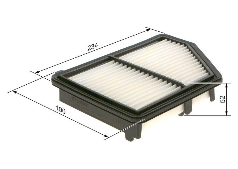 Filtre à air BOSCH F 026 400 576
