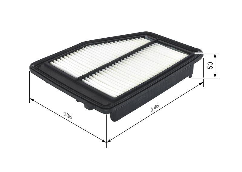 Filtre à air BOSCH F 026 400 412