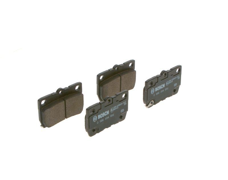 Kit de plaquettes de frein, frein à disque BOSCH 0 986 494 891