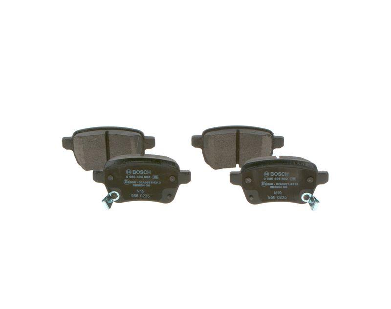Kit de plaquettes de frein, frein à disque BOSCH 0 986 494 802
