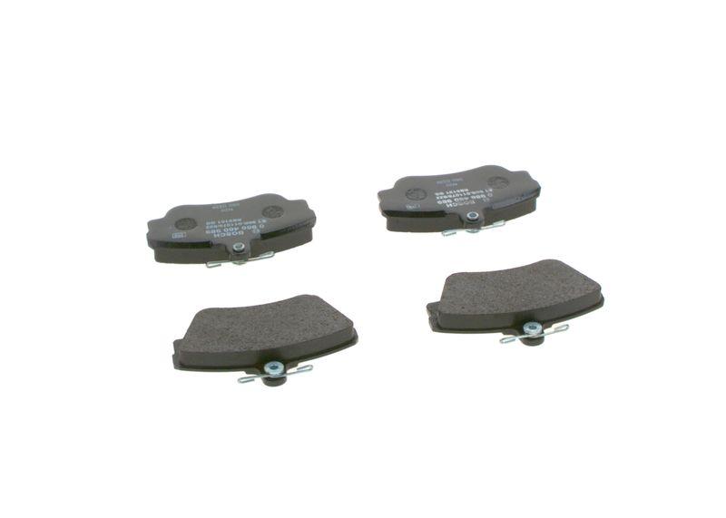 Kit de plaquettes de frein, frein à disque BOSCH 0 986 460 989