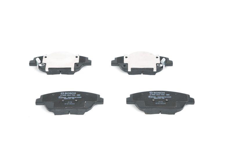 Kit de plaquettes de frein, frein à disque BOSCH 0 986 494 755