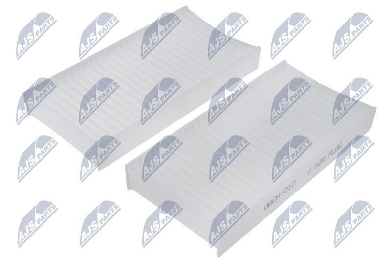 Filtre, air de l'habitacle NTY FCF-CH-012