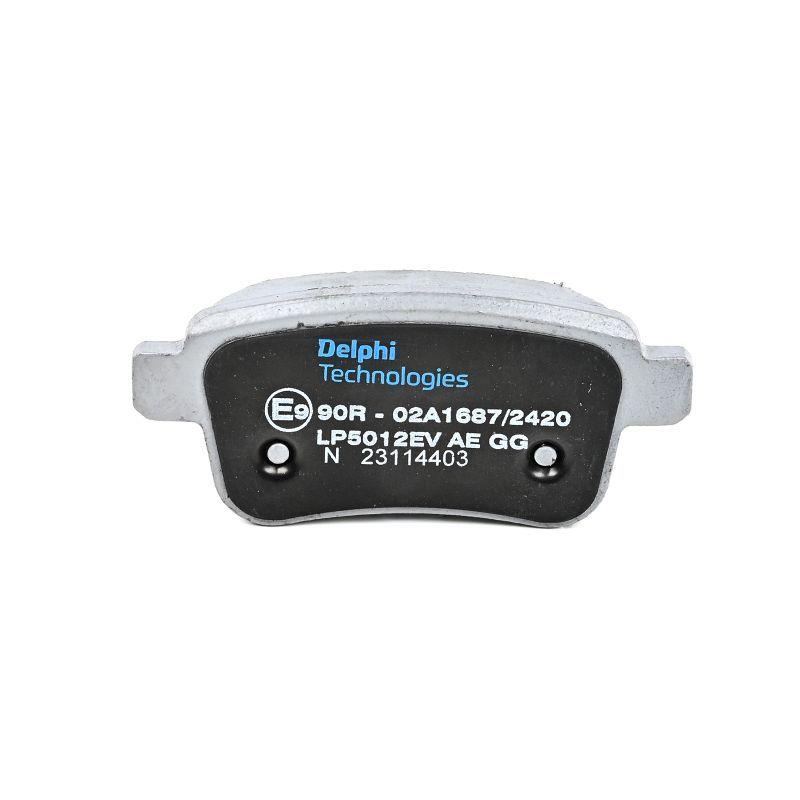 Kit de plaquettes de frein, frein à disque DELPHI LP5012EV