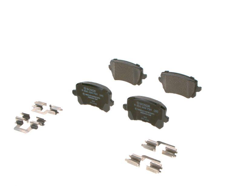 Kit de plaquettes de frein, frein à disque BOSCH 0 986 494 731