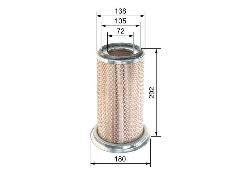Filtre à air BOSCH F 026 400 281