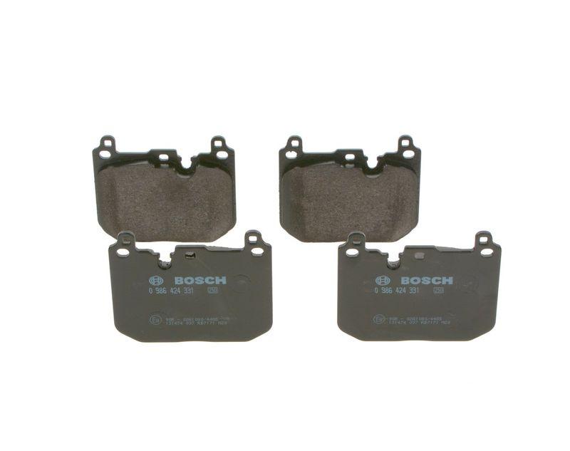 Kit de plaquettes de frein, frein à disque BOSCH 0 986 424 331