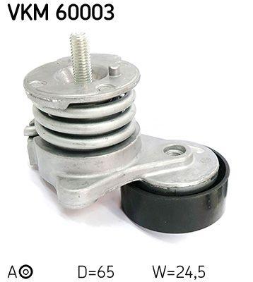 Tendeur de courroie, courroie trapézoïdale à nervures SKF VKM 60003