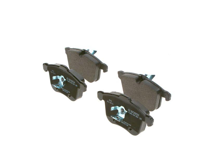 Kit de plaquettes de frein, frein à disque BOSCH 0 986 494 280