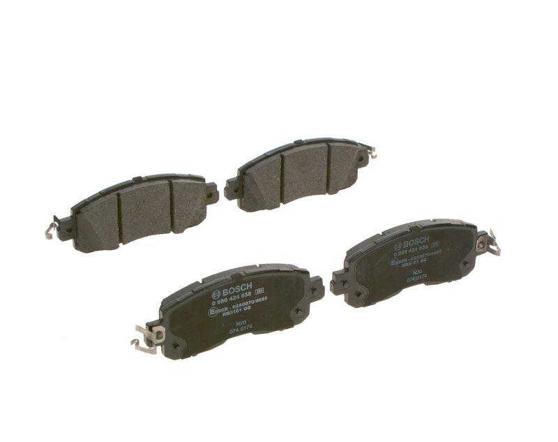 Kit de plaquettes de frein, frein à disque BOSCH 0 986 424 638