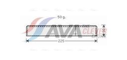 Filtre déshydratant, climatisation AVA QUALITY COOLING UVD125