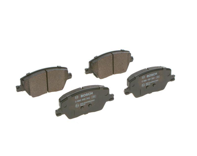 Kit de plaquettes de frein, frein à disque BOSCH 0 986 495 392