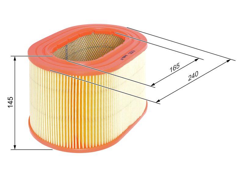 Filtre à air BOSCH F 026 400 557