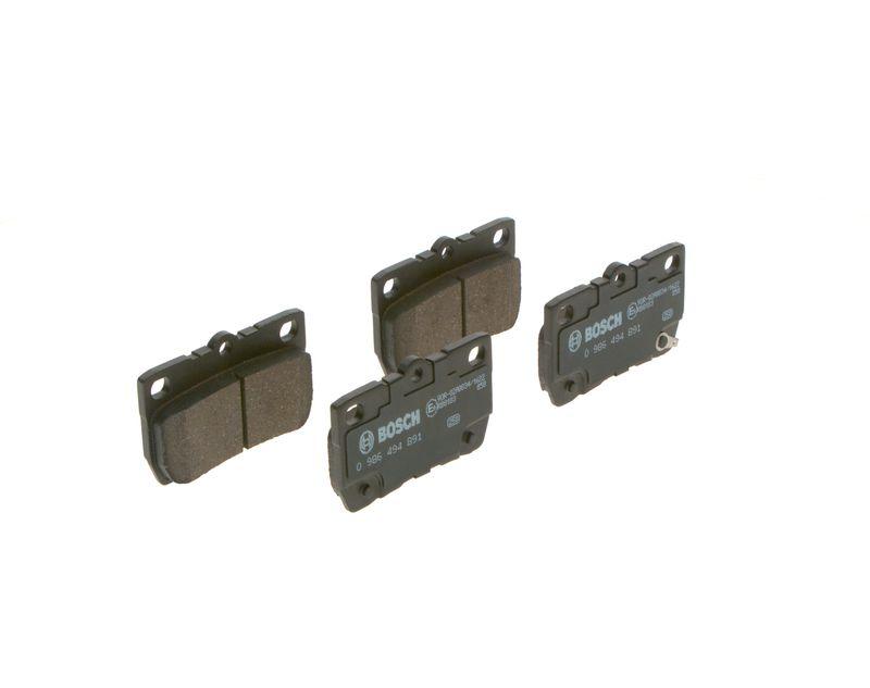 Kit de plaquettes de frein, frein à disque BOSCH 0 986 494 891