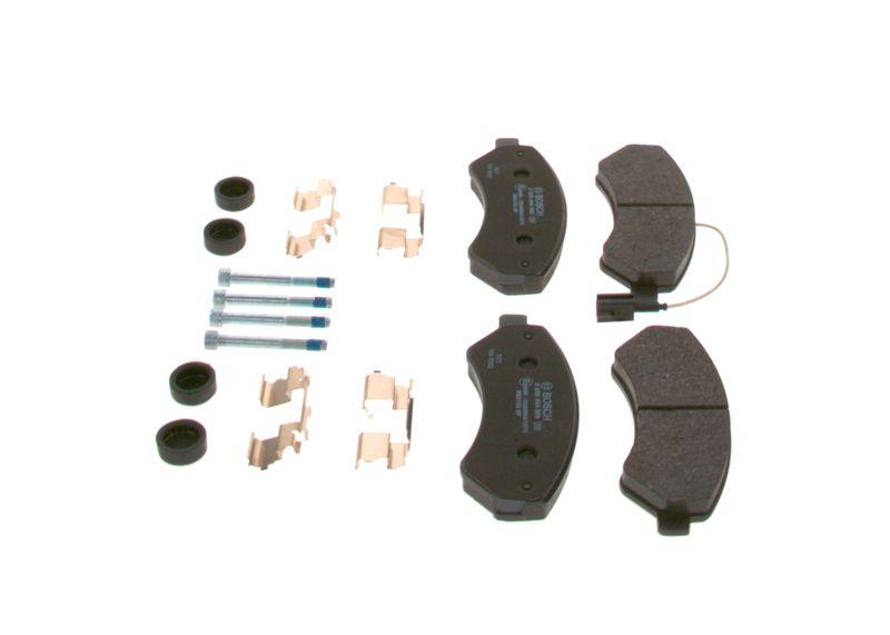 Kit de plaquettes de frein, frein à disque BOSCH 0986494589