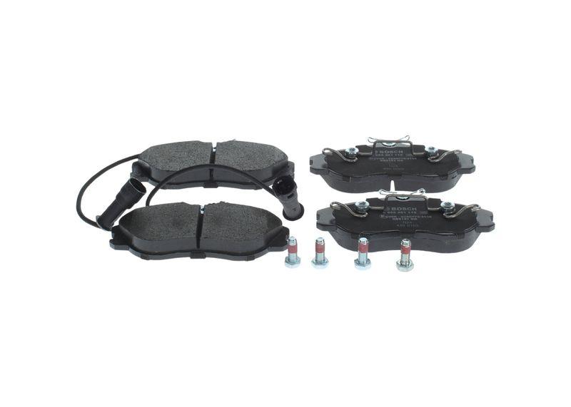 Kit de plaquettes de frein, frein à disque BOSCH 0 986 461 115