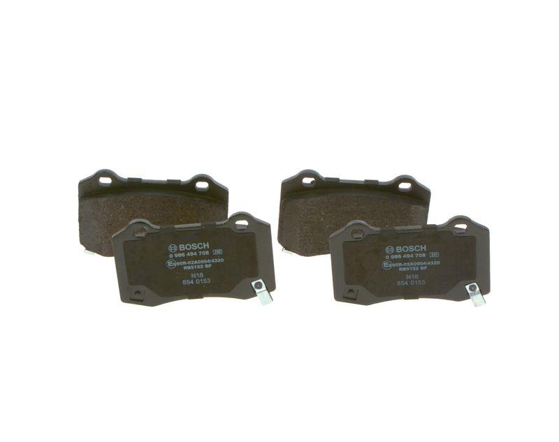 Kit de plaquettes de frein, frein à disque BOSCH 0 986 494 708