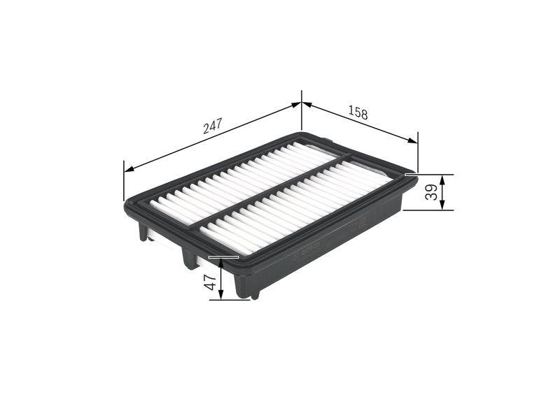 Filtre à air BOSCH F 026 400 439