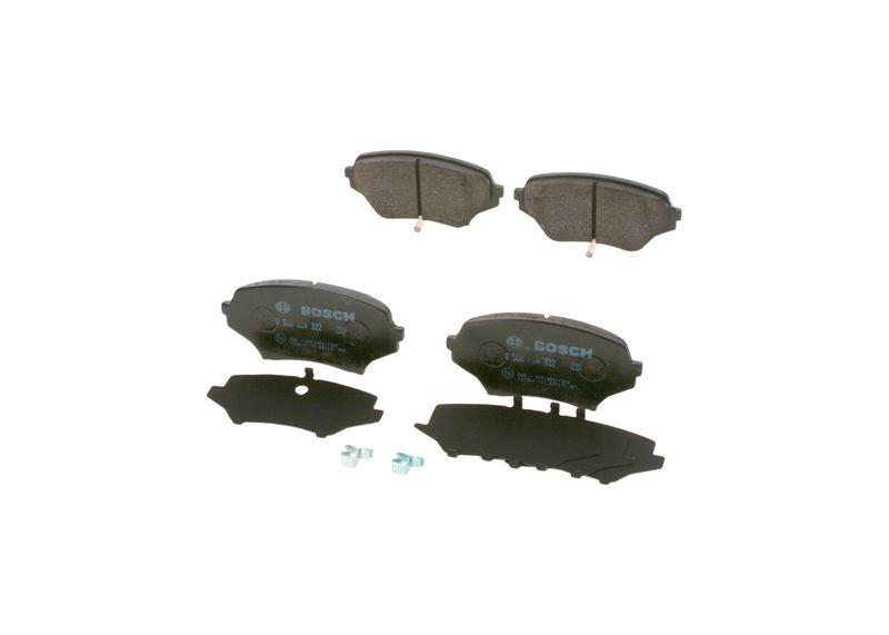 Kit de plaquettes de frein, frein à disque BOSCH 0 986 494 322