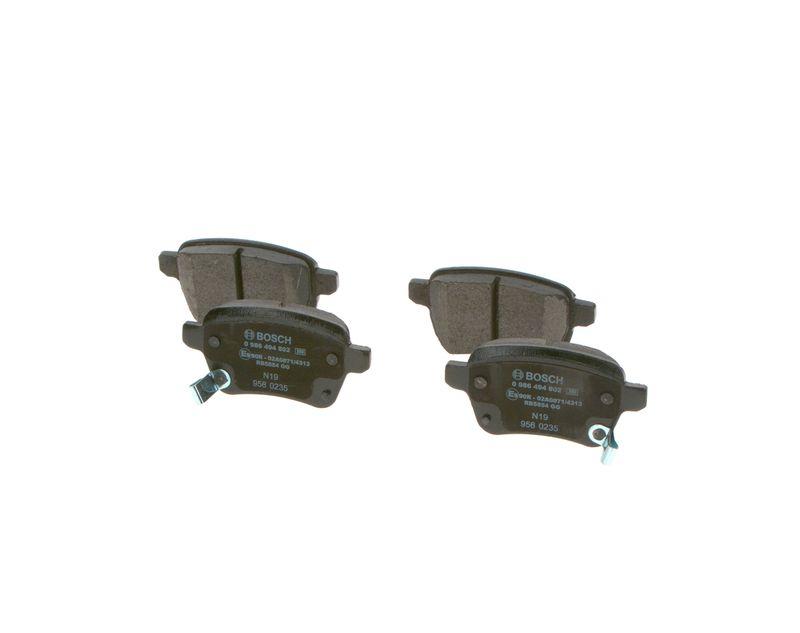Kit de plaquettes de frein, frein à disque BOSCH 0 986 494 802