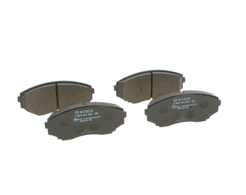 Kit de plaquettes de frein, frein à disque BOSCH 0 986 494 855
