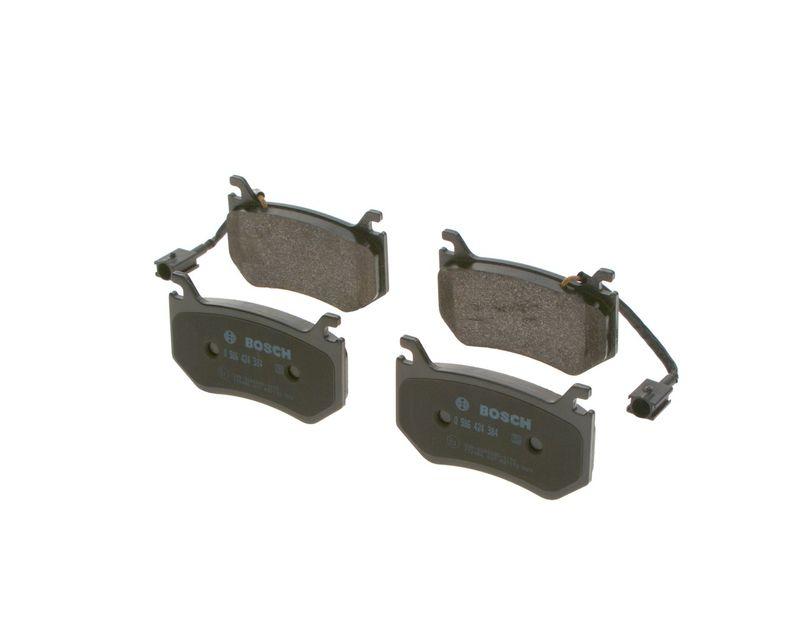 Kit de plaquettes de frein, frein à disque BOSCH 0 986 424 384