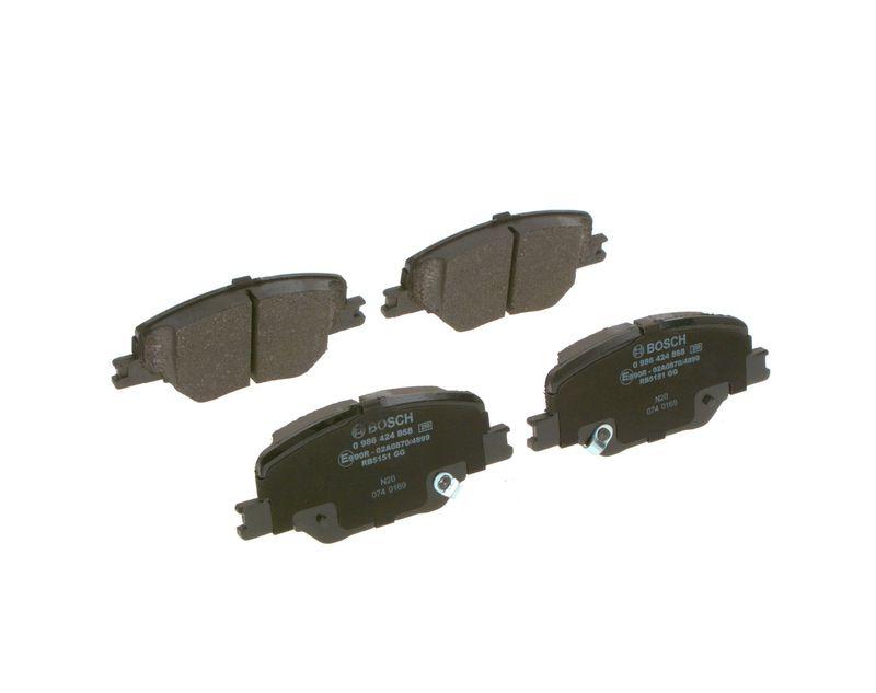 Kit de plaquettes de frein, frein à disque BOSCH 0 986 424 868