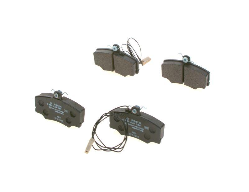 Kit de plaquettes de frein, frein à disque BOSCH 0 986 424 184