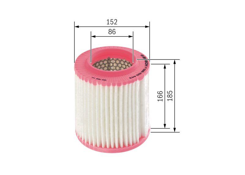 Filtre à air BOSCH F 026 400 443