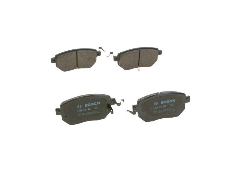 Kit de plaquettes de frein, frein à disque BOSCH 0 986 494 366