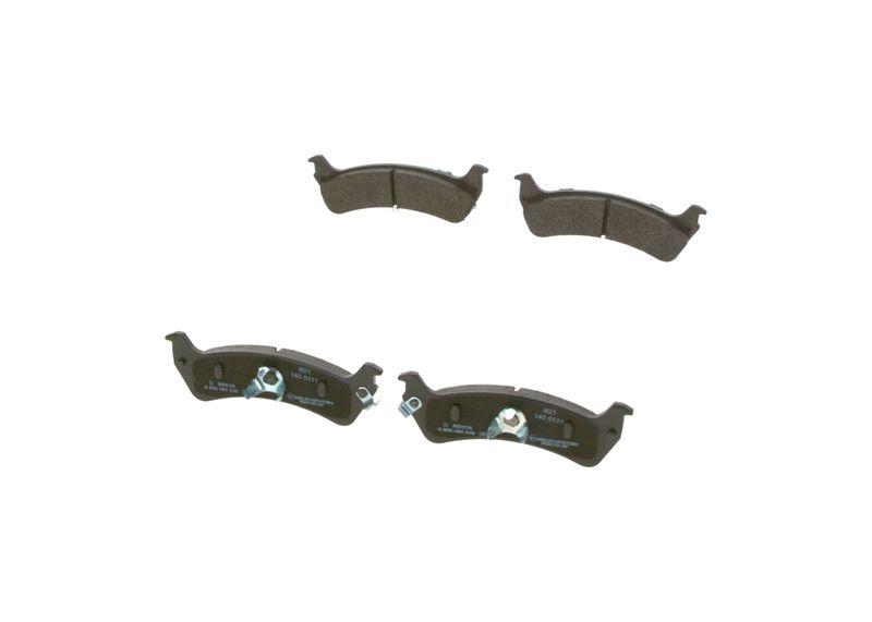 Kit de plaquettes de frein, frein à disque BOSCH 0 986 494 348