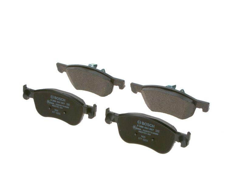 Kit de plaquettes de frein, frein à disque BOSCH 0 986 424 867