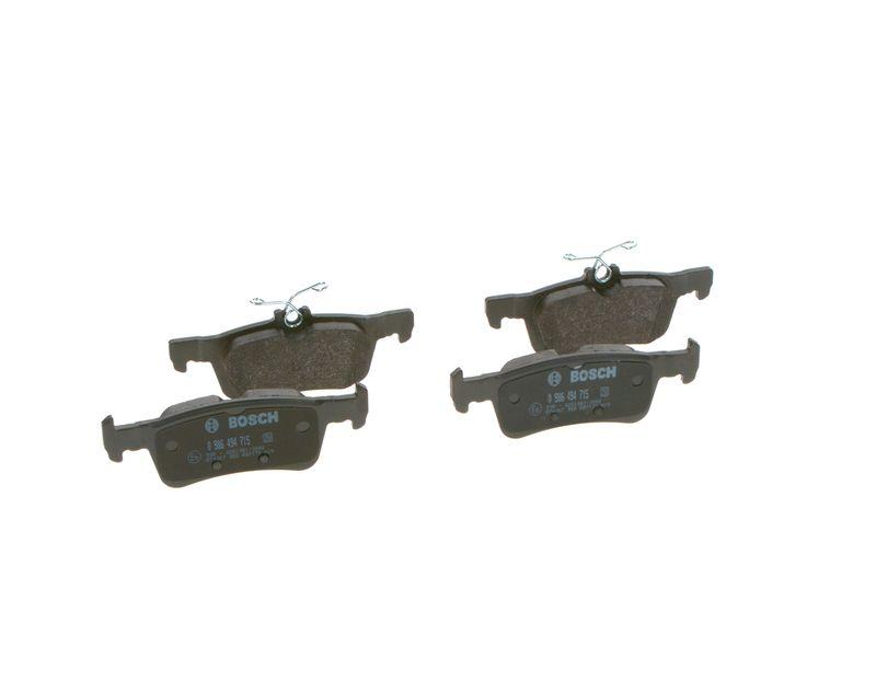 Kit de plaquettes de frein, frein à disque BOSCH 0 986 494 715