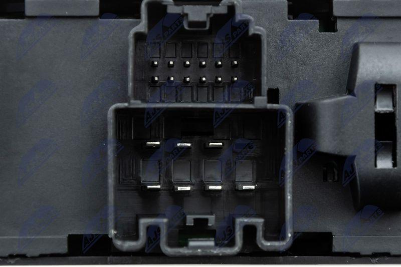 Interrupteur, lève-vitre NTY EWS-FR-047