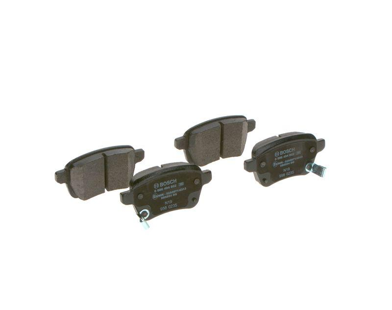 Kit de plaquettes de frein, frein à disque BOSCH 0 986 494 802