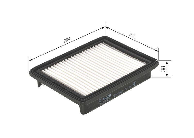 Filtre à air BOSCH F 026 400 584