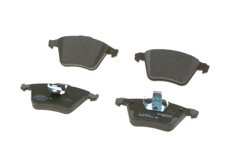 Kit de plaquettes de frein, frein à disque BOSCH 0 986 494 492