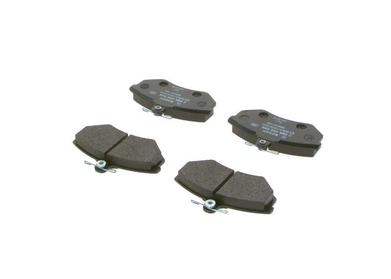 Kit de plaquettes de frein, frein à disque BOSCH 0 986 466 698