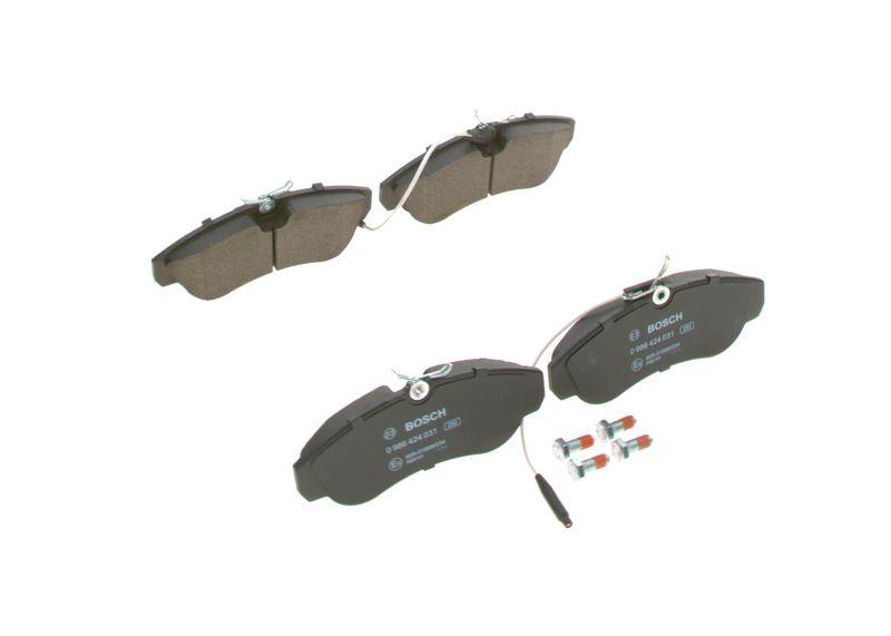 Kit de plaquettes de frein, frein à disque BOSCH 0 986 424 031