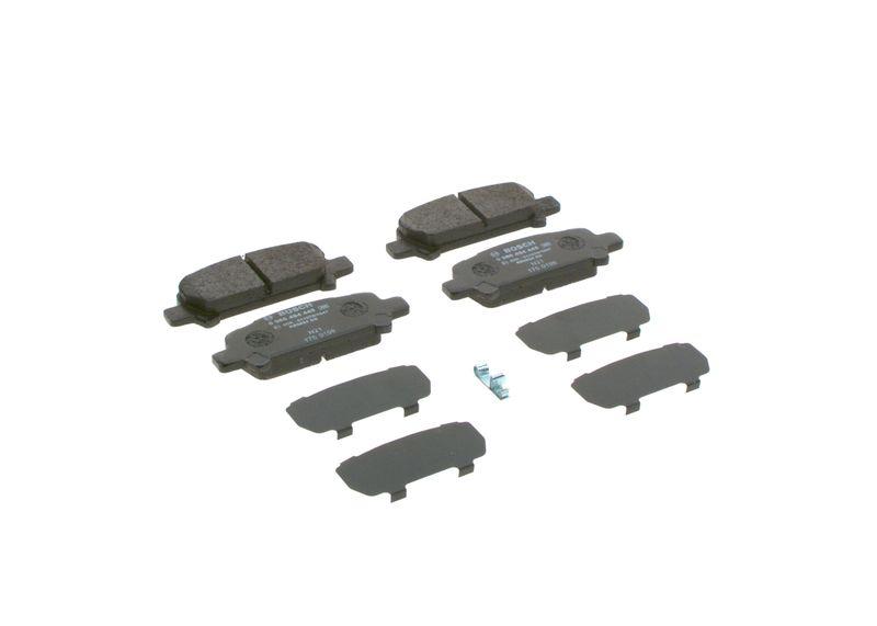 Kit de plaquettes de frein, frein à disque BOSCH 0 986 494 445