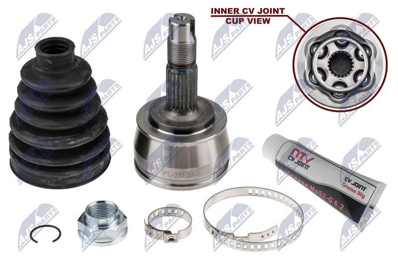 Jeu de joints, arbre de transmission NTY NPZ-PL-051