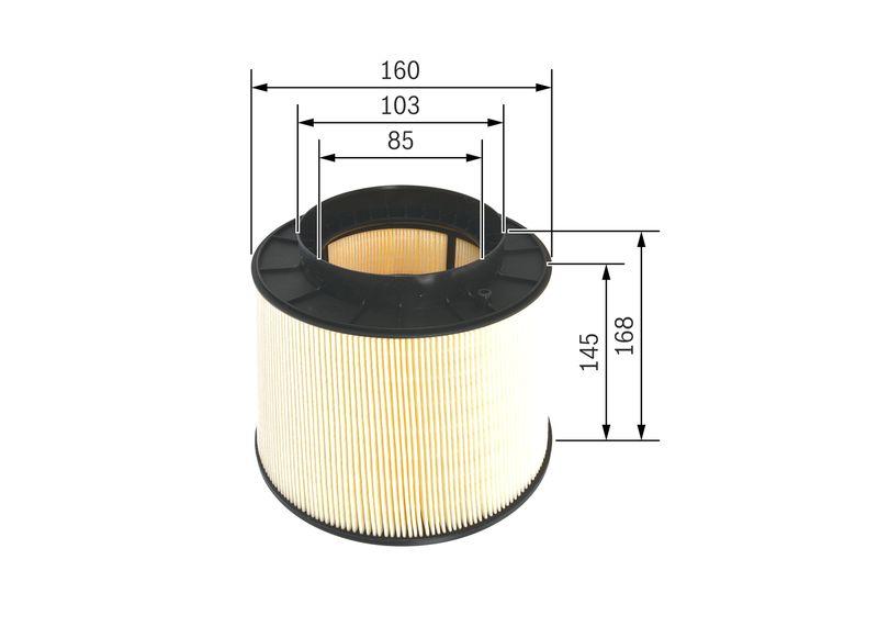 Filtre à air BOSCH F 026 400 394
