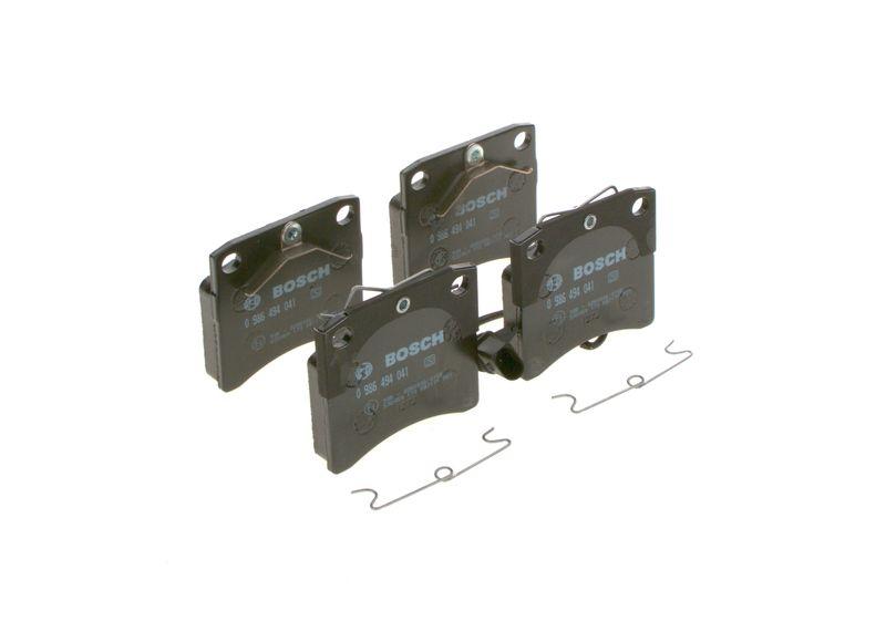 Kit de plaquettes de frein, frein à disque BOSCH 0 986 494 041