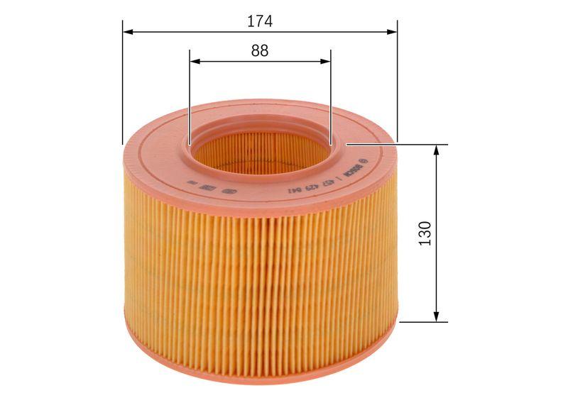 Filtre à air BOSCH 1457429841