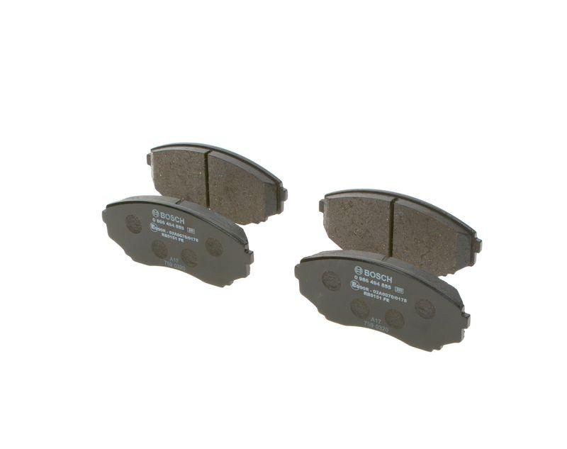 Kit de plaquettes de frein, frein à disque BOSCH 0 986 494 855
